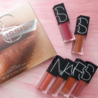 ナーズ(NARS)の美品　NARS ウォンテッドベルベット　リップグライドセット　(口紅)