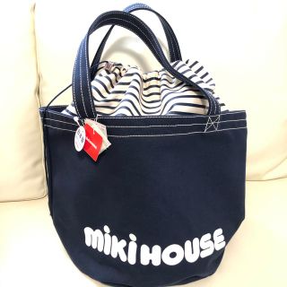 mikihouse - ミキハウス バケツ型 ロゴ トートバッグの通販 by ミルク 