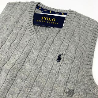 ポロラルフローレン(POLO RALPH LAUREN)の2019年新作 ラルフローレン ボーイズXL/170 ケーブルニットベスト(ニット)