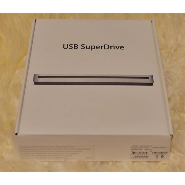 Mac (Apple)(マック)のApple USB Super Drive (純正品) スマホ/家電/カメラのPC/タブレット(PC周辺機器)の商品写真