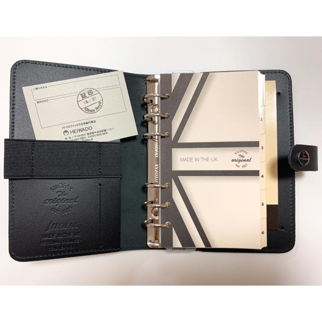 Filofax(ファイロファックス)のファイロファックス●オリジナル●バイブル●マットブラック メンズのファッション小物(手帳)の商品写真