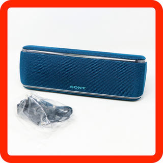 ソニー(SONY)の新古品◯SONY Bluetoothスピーカー SRS-XB41 ブルーブラック(スピーカー)