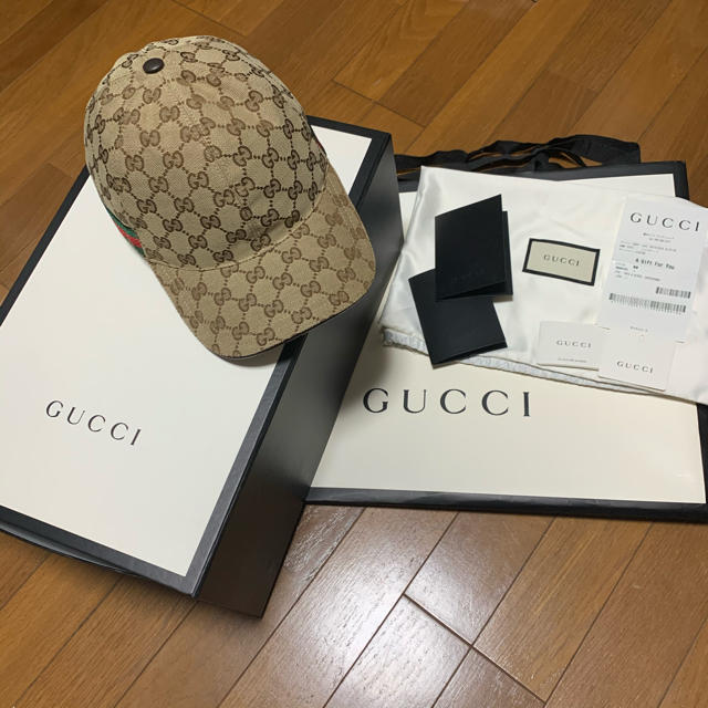 Gucci - GUCCI オリジナルGGキャンバス ベースボールキャップの通販 by 嵐を呼ぶクレヨン商店