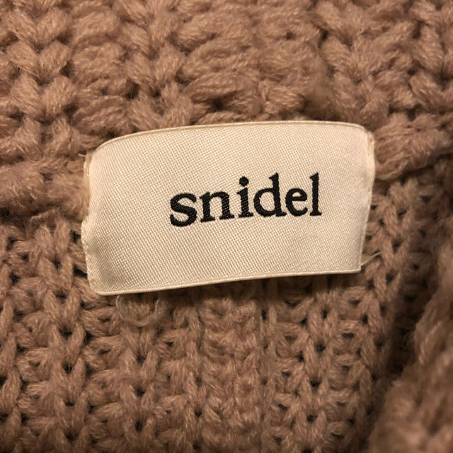 SNIDEL(スナイデル)の【新品未使用】snidel ニットガウンコート レディースのジャケット/アウター(ガウンコート)の商品写真