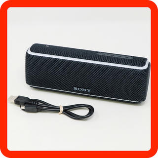 ソニー(SONY)の新古品◯SONY SRS-XB21 防水 Bluetooth スピーカー 黒(スピーカー)