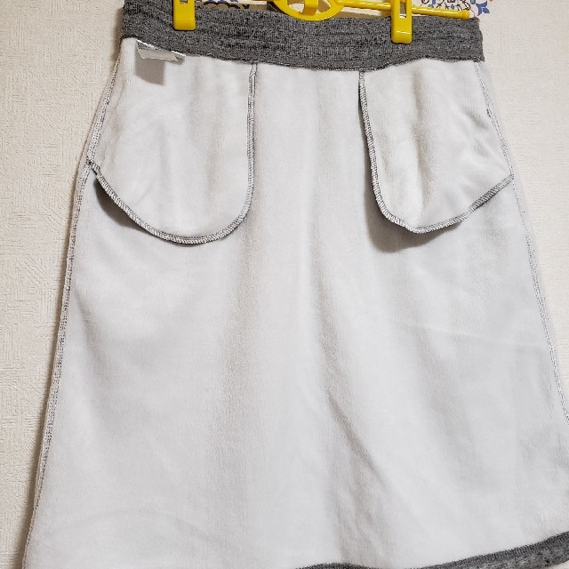 UNIQLO(ユニクロ)のボアスエットスカート レディースのスカート(ひざ丈スカート)の商品写真