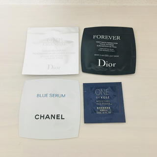 ディオール(Dior)のディオール シャネル ワンバイコーセー サンプル(美容液)