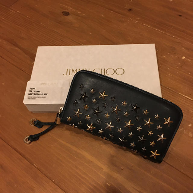 未使用品】ジミーチュウ JIMMY CHOO FILIPA 長財布 半額SALE☆ 51.0 ...