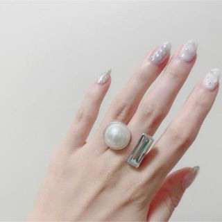 ドゥーズィエムクラス(DEUXIEME CLASSE)のperl &bijou ring(リング(指輪))