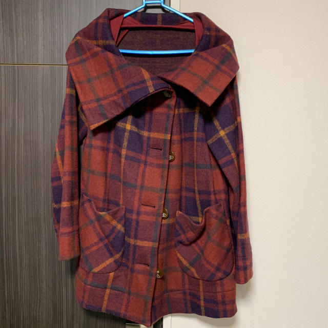 Vivienne Westwood(ヴィヴィアンウエストウッド)のVivienne Westwood RED LABEL チェックコート レディースのジャケット/アウター(その他)の商品写真