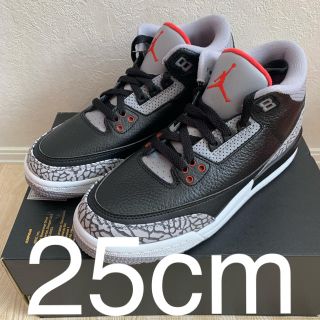 ナイキ(NIKE)のaj3 ジョーダン NIKE AIR JORDAN 3 RETRO OG BG (スニーカー)