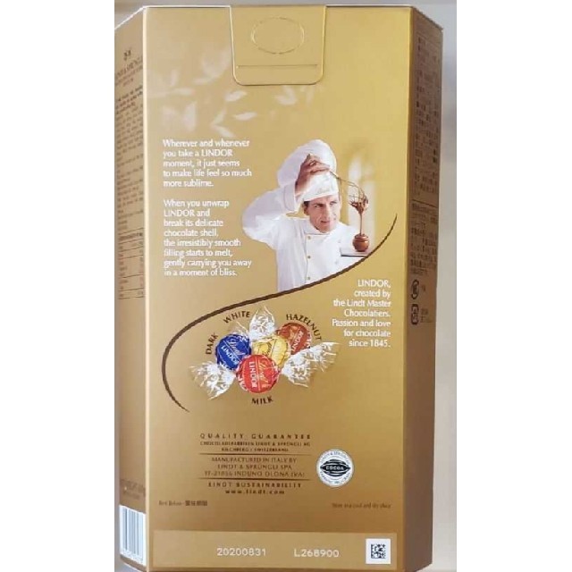 Lindt(リンツ)のリンツリンドールチョコレート　☆アソート☆ 食品/飲料/酒の食品(菓子/デザート)の商品写真