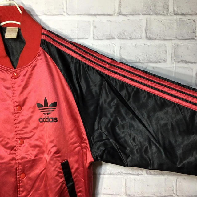 adidas(アディダス)の80s adidas ナイロンジャケット スタジャン メンズのジャケット/アウター(ナイロンジャケット)の商品写真