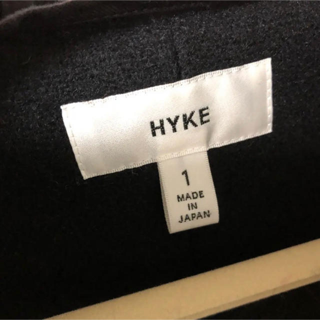 HYKE(ハイク)のHYKE ダッフルコート　サイズ1 レディースのジャケット/アウター(ダッフルコート)の商品写真