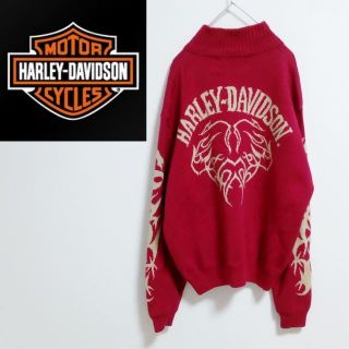 ハーレーダビッドソン(Harley Davidson)のハーレーダビッドソン　Harley‐Davidson　vintage　ニット(カーディガン)