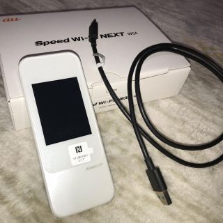 エーユー(au)のSpeed Wi-Fi NEXT W04 ルーター(その他)