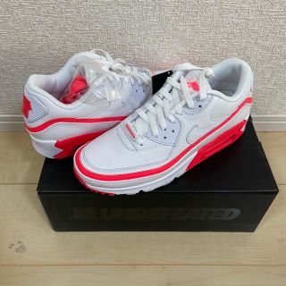 ナイキ(NIKE)のUNDEFEATED×NIKE AIR MAX 90 27.5cm(スニーカー)