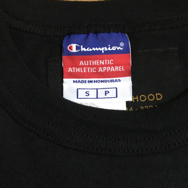 NEIGHBORHOOD(ネイバーフッド)のネイバーフッド✖︎マッドネス✖︎Champion Sサイズ 黒 メンズのトップス(Tシャツ/カットソー(半袖/袖なし))の商品写真