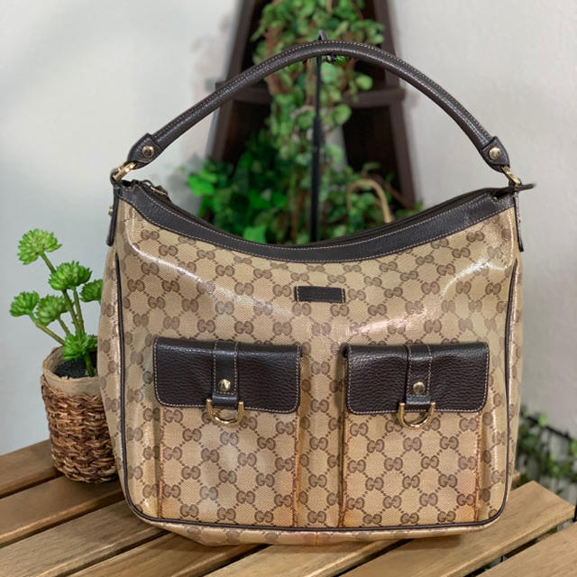 Gucci - GUCCI-グッチ-ワンショルダーバッグ GGクリスタルの通販 by minaaaami's shop