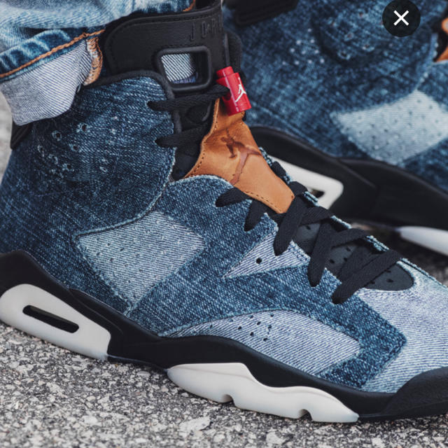 NIKE(ナイキ)のNIKE AIR JORDAN 6 "WASHED DENIM"ウォッシュデニム メンズの靴/シューズ(スニーカー)の商品写真