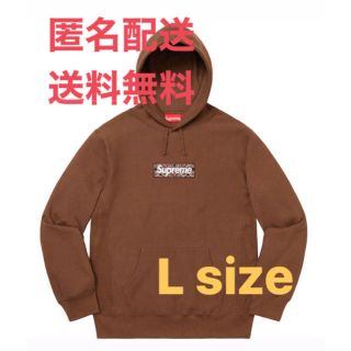 シュプリーム(Supreme)の早い者勝ち❗️L Bandana Box Logo Sweatshirt 茶(スウェット)