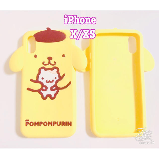 ポムポムプリン(ポムポムプリン)の新品 ☆ ポムポムプリン iPhoneX iPhoneXs ケース スマホ/家電/カメラのスマホアクセサリー(iPhoneケース)の商品写真