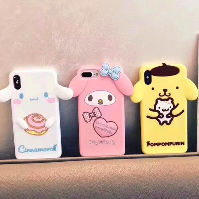 ポムポムプリン(ポムポムプリン)の新品 ☆ ポムポムプリン iPhoneX iPhoneXs ケース スマホ/家電/カメラのスマホアクセサリー(iPhoneケース)の商品写真