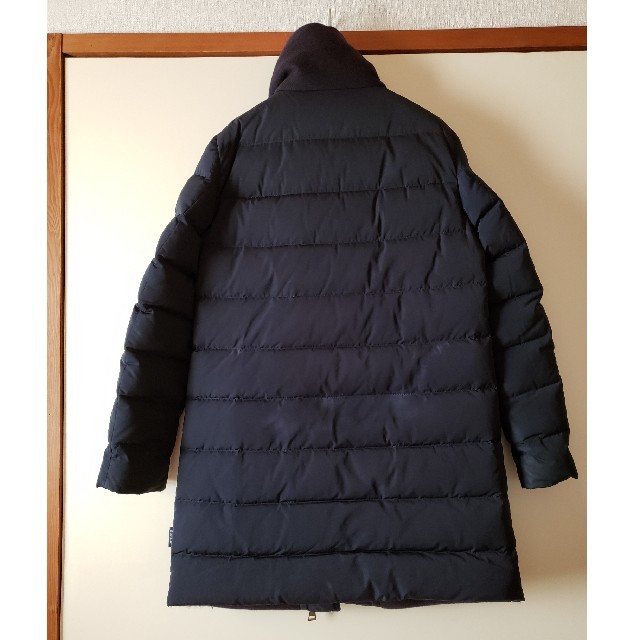 MONCLER(モンクレール)のlLJK様専用ページ★　MONCLER★ダウンコート★ネイビー★M★ レディースのジャケット/アウター(ダウンコート)の商品写真