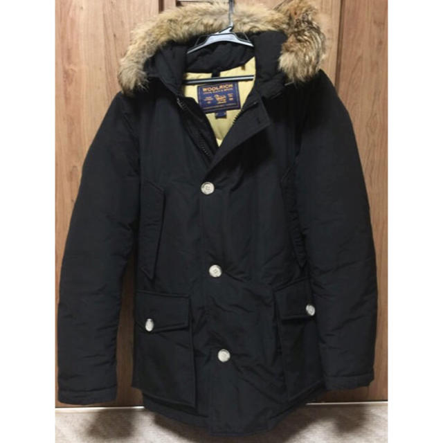 WOOLRICH(ウールリッチ)の超美品 ウールリッチ ニューアークティックパーカー M 黒 ダウン カナダグース メンズのジャケット/アウター(ダウンジャケット)の商品写真