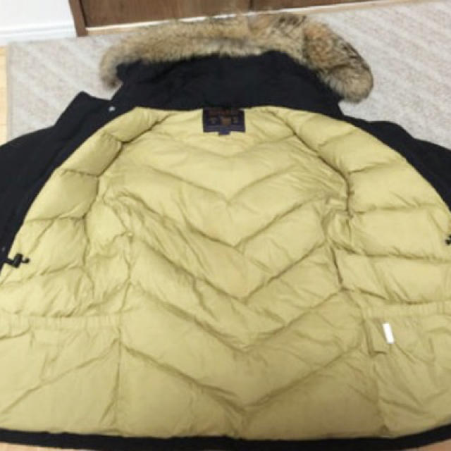 WOOLRICH(ウールリッチ)の超美品 ウールリッチ ニューアークティックパーカー M 黒 ダウン カナダグース メンズのジャケット/アウター(ダウンジャケット)の商品写真