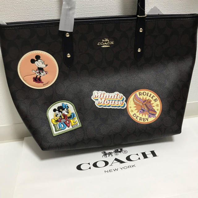 【超レア】ミッキー COACH コーチ トートバッグ