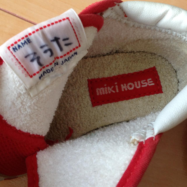 mikihouse(ミキハウス)のmikihouse babyシューズ キッズ/ベビー/マタニティのベビー靴/シューズ(~14cm)(その他)の商品写真