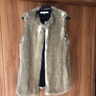 豪奢な エコファーベスト ◇ ZARA Drawer BEAMS ベスト/ジレ - www