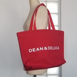 ディーンアンドデルーカ(DEAN & DELUCA)のsale DEAN&DELUCAレッドトートsmall新品(トートバッグ)