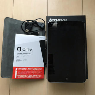 レノボ(Lenovo)のLenovo Miix 2 8 Office2013付き(タブレット)