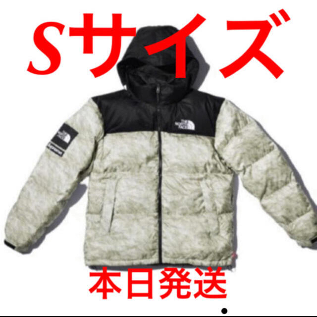 Supreme  Paper Print Nuptse Jacket