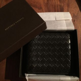 ボッテガヴェネタ(Bottega Veneta)の25日までお取り置き中 ボッテガ黒 財布(折り財布)