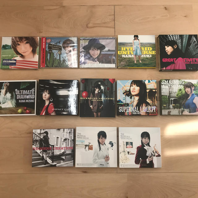 水樹奈々　CDアルバムセット
