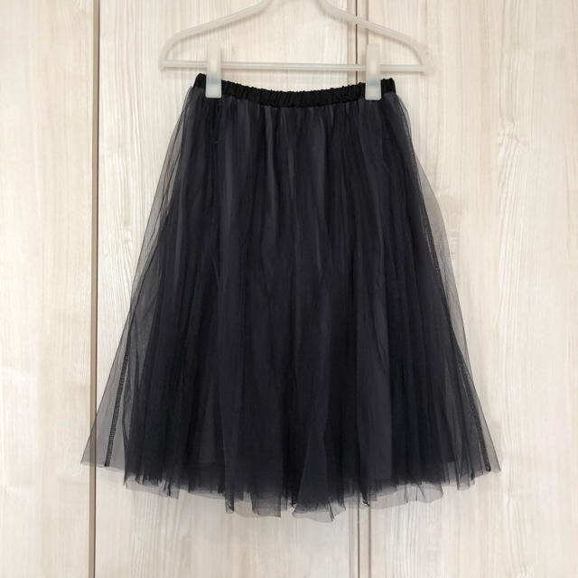 NATURAL BEAUTY BASIC(ナチュラルビューティーベーシック)のnatural beauty basic♡チュールスカート レディースのスカート(ひざ丈スカート)の商品写真