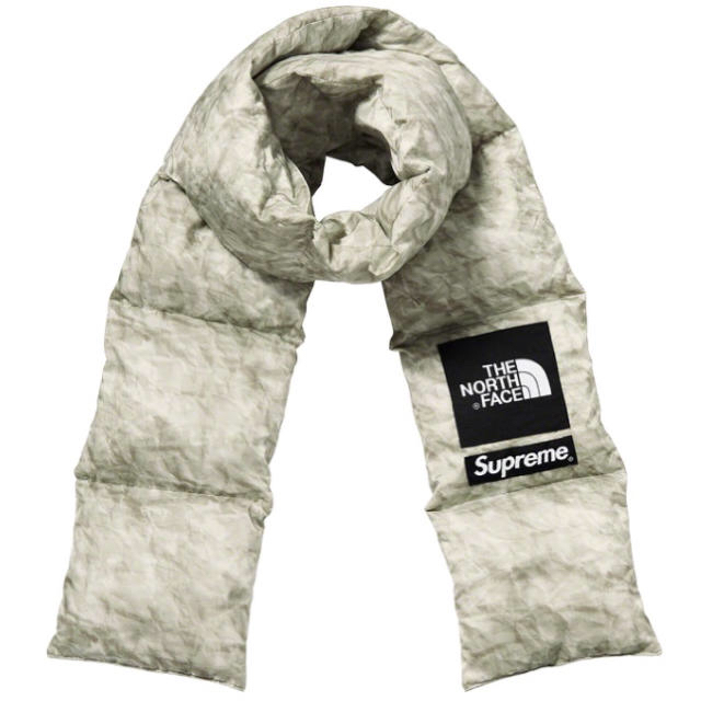 North Paper Print 700-Fill Down Scarf