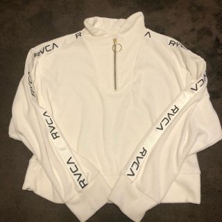 RVCA ハーフジップ トレーナー レディース 未使用