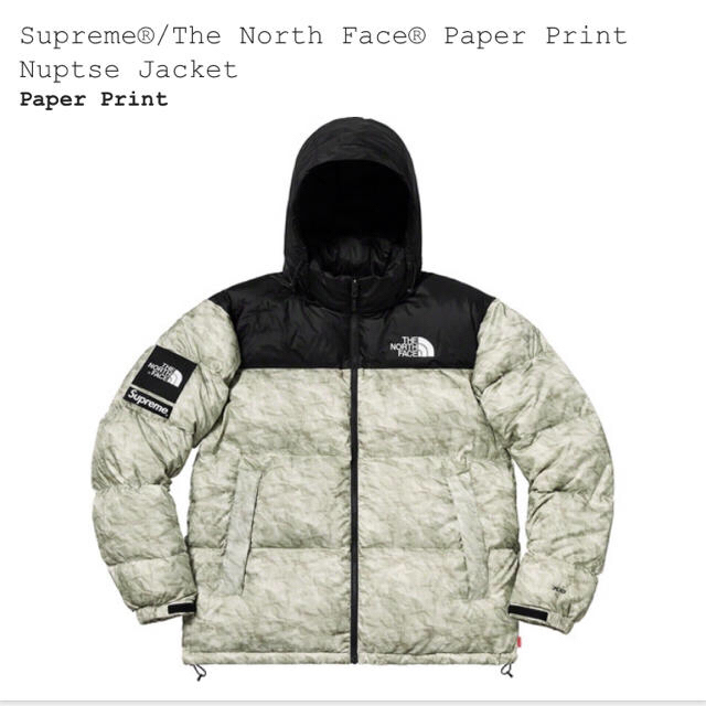 supreme north face ダウンジャケット ヌプシ