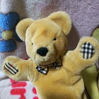 バーバリー(BURBERRY)のバーバリーパペットベアーぬいぐるみ。(ぬいぐるみ)