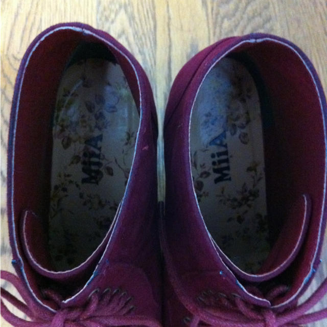 MIIA(ミーア)のMiiAブーツ♡値下げ！ レディースの靴/シューズ(ブーツ)の商品写真