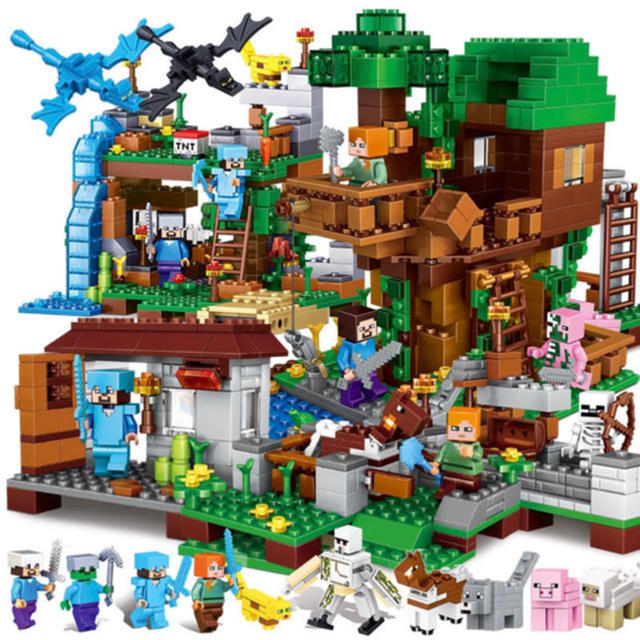 マインクラフト エンダードラゴン　レゴ互換　大容量2188pcs マイクラ  キッズ/ベビー/マタニティのおもちゃ(積み木/ブロック)の商品写真
