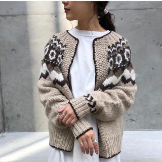 TODAYFUL トゥデイフル  Nordic Knit Cardigan 新品