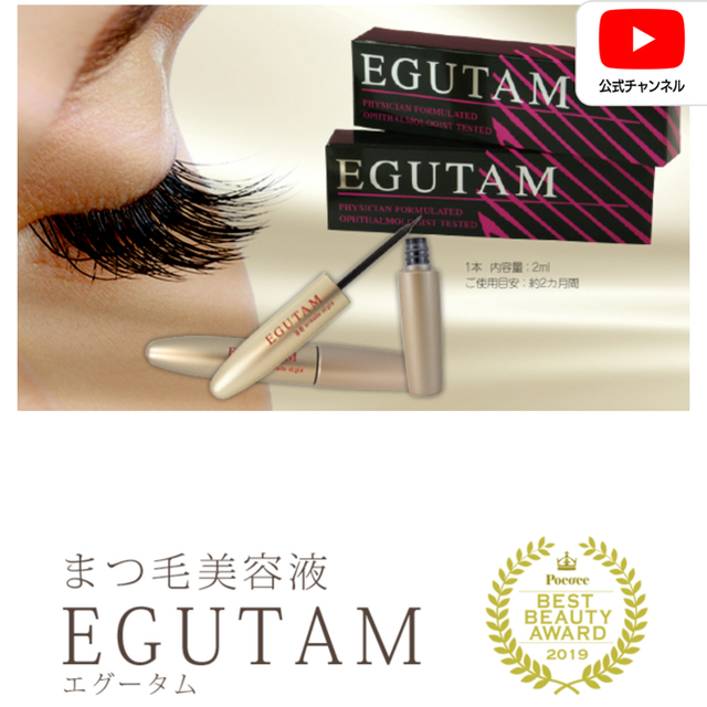 2本【新品】EGUTAM エグータム まつげ美容液 - アイケア