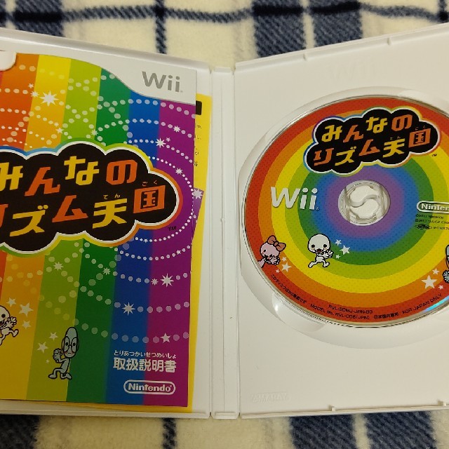 Wii(ウィー)のWii みんなのリズム天国 エンタメ/ホビーのゲームソフト/ゲーム機本体(家庭用ゲームソフト)の商品写真
