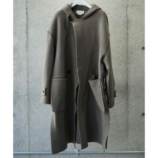 ワンエルディーケーセレクト(1LDK SELECT)のYOKE 7G WOOL CASHMERE HOODED COAT (ステンカラーコート)