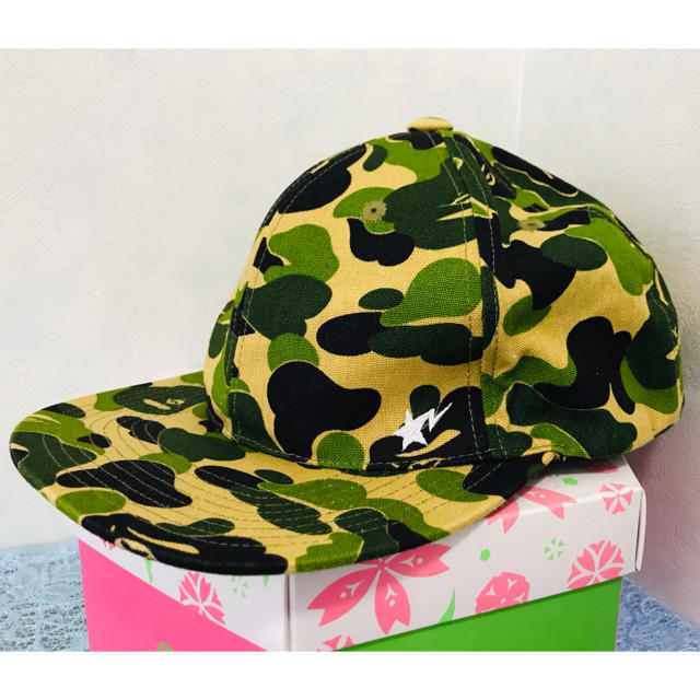 A BATHING APE(アベイシングエイプ)の A BATHING APE キャップ 迷彩 メンズの帽子(キャップ)の商品写真